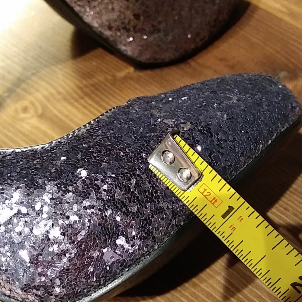 Steve Madden  glittered  heels - Picture 11 of 14